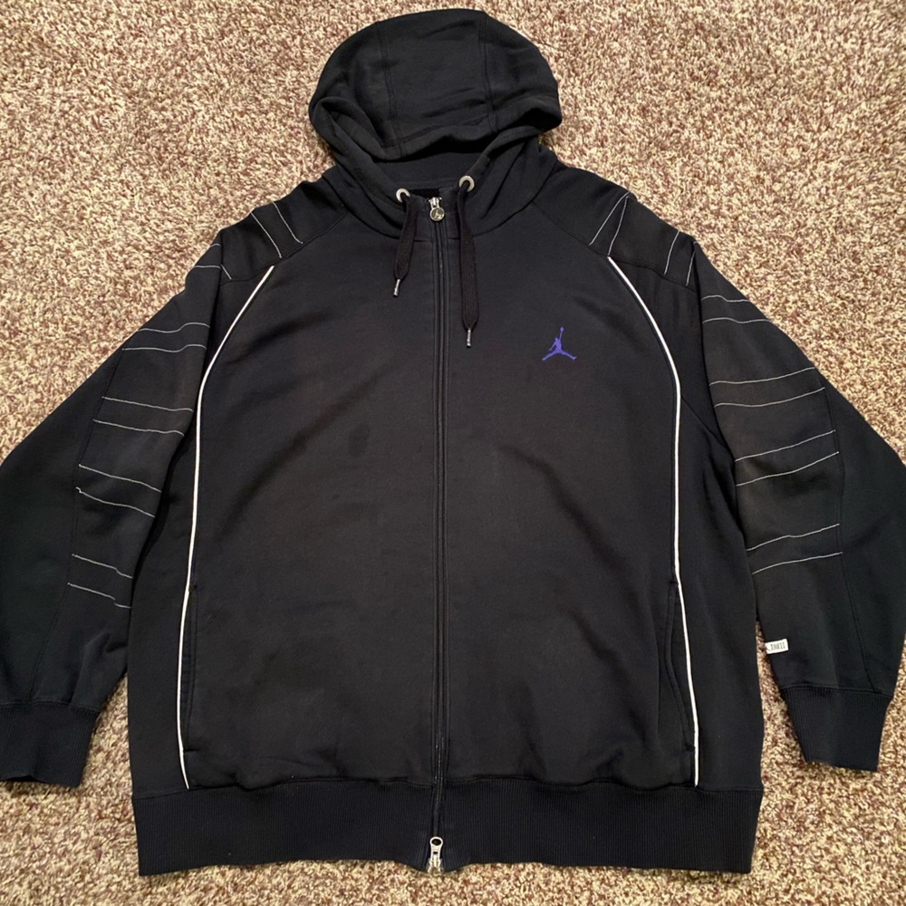 JORDAN 3XL ZIP UP HOODIE